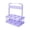Light purple, variant on ANXPTIME Durable Folding Beer Holder Beer Bottle Carrier for Picnics and Camping