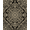Black And Ivory, Pattern 10, variant on ODIKA 8'x10' Washable Area Rug Foyer Boho Faded Vintage Ornamental Framing Border Entryway Beige for Living Room, Under Sectional, Family , Durable, Non-Slip