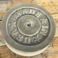thumbnail image 2 of AUTUMN 25-45 LB Concrete Cement Weight Plate Mold, Mold for DIY Olympic Barbell Weights, 13" Dia, 2 of 6