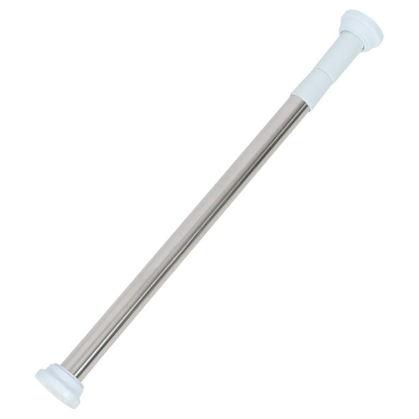 GOOHOCHY Barra de cortina de ducha extensible, barra telescópica para armario, barra de cortina extensible (50-80 cm)