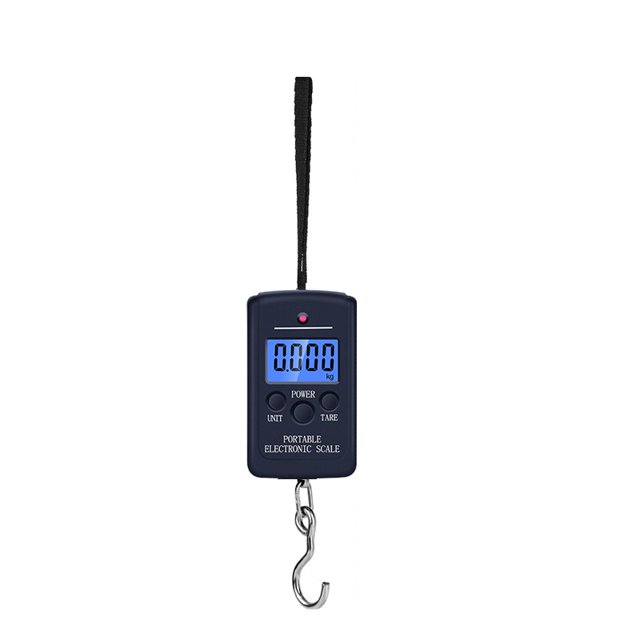 Báscula Electrónica Portátil Para Equipaje De Pesca Balanca Viaje Pesaje Gancho Colgante Balanza 40kg-10g MINI Balanzas Digitales Digital Práctico Bolsillo Peso Escala