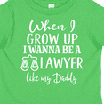 thumbnail image 4 of Inktastic Future Lawyer Like Daddy Boys or Girls Toddler T-Shirt, 4 of 5