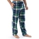 thumbnail image 4 of Pantalones de pijama IZOD para hombre, cuadros verde marino, XL (Argentina), 4 of 4