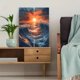 thumbnail image 5 of Qisvanset Framed Canvas Wall Art 12x16 Inch Ocean Wave Nautical Beach Modern Art Set, 5 of 5