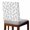 Grey, variant on Pineapple Chair Back Cover for Dining Room Set of 4, Yellow Summer Tropical Fruit Minimalist Removable Kitchen Chair Slipcovers, Washable Seat Protector for Restaurant Party Banquet Wedding Décor
