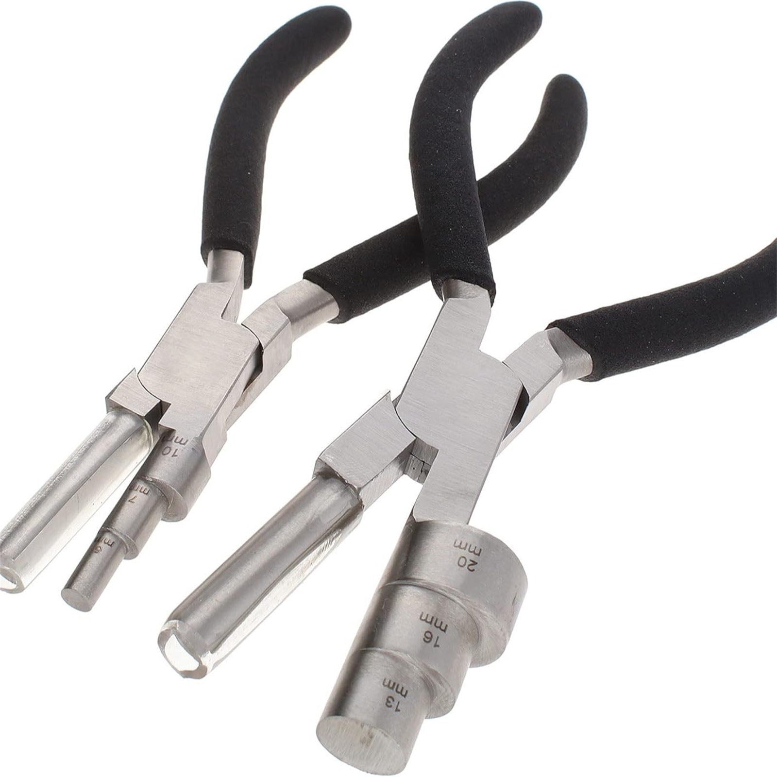 BELOWSYALER Round Nose Pliers for Jewelry Making and Electronics Soldering Comfortable Handle Wire Wrapping Pliers Jewelry Tool