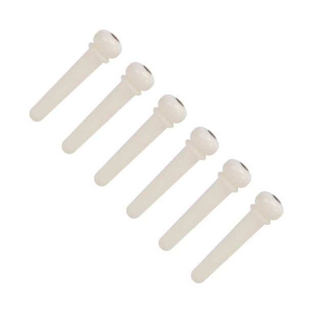 Beef Bone Guitar Pegs,6Pcs Guitar Pegs Simple Guitar Pegs Guitar Bone