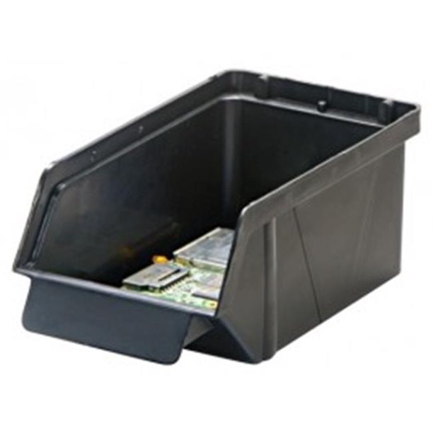 Conductive ESD Plastic Storage Bins