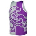 thumbnail image 3 of Men's Mitchell & Ness Vince Carter Purple/Gray Toronto Raptors Sublimated Player Tank Top, 3 of 3