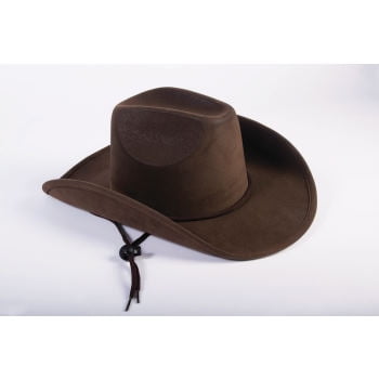 - CHILD - BROWN SUEDE COWBOY HAT