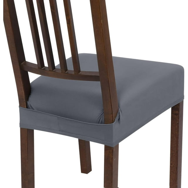 Stretch Dining Chair Seat Covers Set of Soft Removable Washable Seat Covers for Dining Chairs Dining Room Protector (Rear-Cove Butterfly)