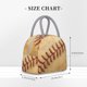 thumbnail image 2 of Easygdp Vintage Baseball Bolsa de Almuerzo Insulada Grande, Forro de Aluminio, Diseño Espacioso, a Prueba de Fugas, Ideal para Trabajo, Picnics, Viajes y Actividades al Aire Libre, 2 of 6