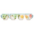 thumbnail image 5 of The Pioneer Woman Vintage Bloom Turquoise Cermaic 4-Piece 16-Ounce Coffee Mug Set, 5 of 9