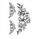 thumbnail image 1 of 1 hoja 3D Big Rose Peony Flower Girls falso temporal yeacher Etiqueta engomada del tatuaje, 1 of 5