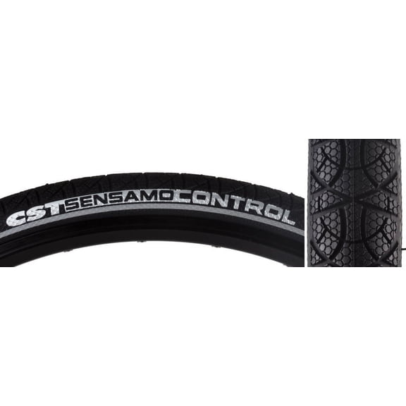 CST Sensamo Tire - 700 x 35, Clincher, Wire, Black, 27tpi