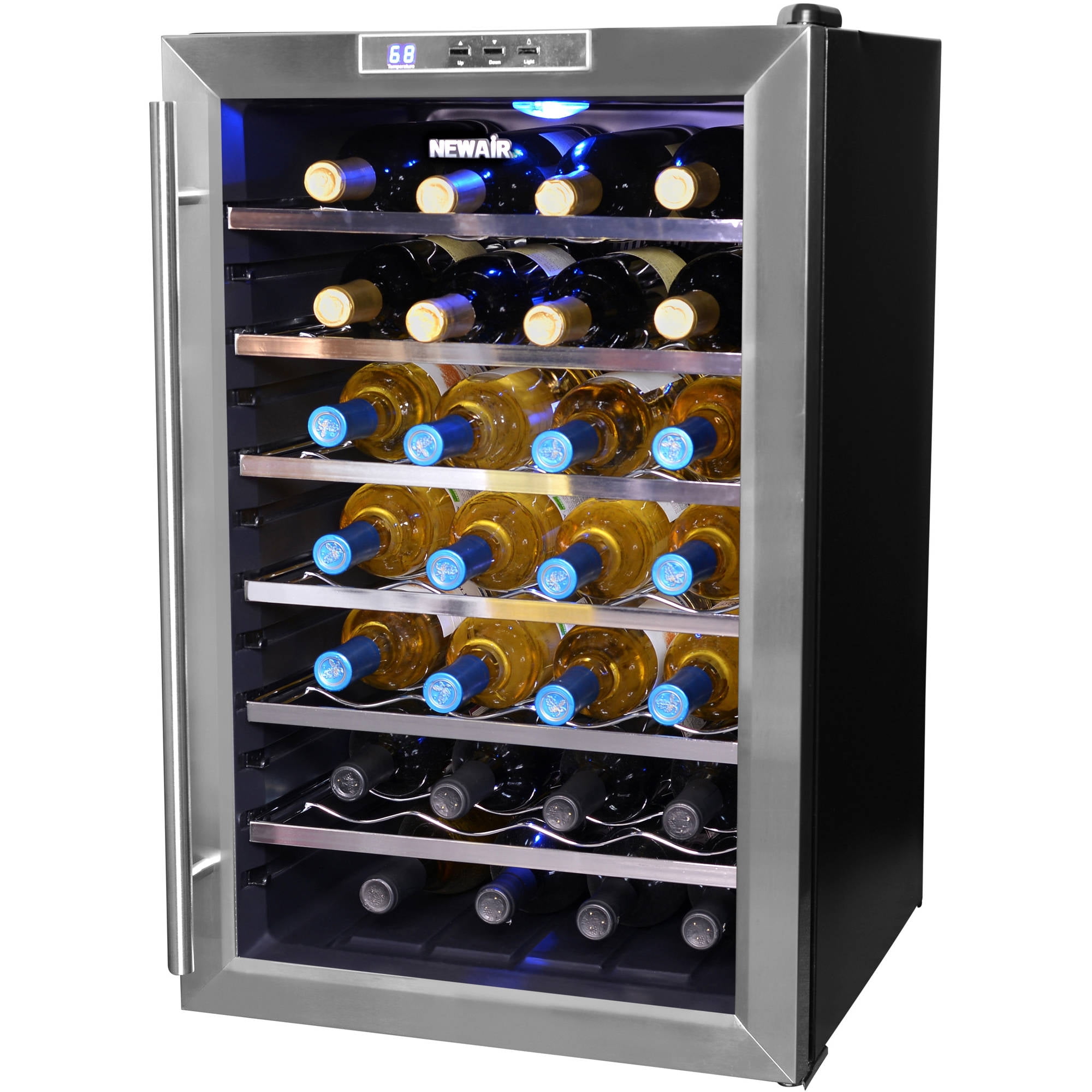 Chigo 96 Bottle Single Zone Wine Refrigerator Com