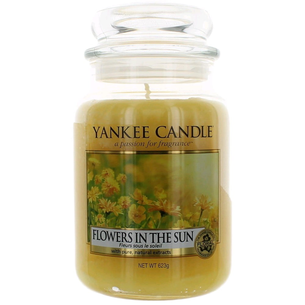 FLOWERS IN THE SUN SCENT VOTIVES Pack of 3 EACH 1.75oz Yankee Candle 49gram