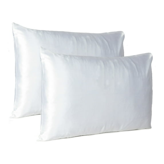 GypsieBlu 2 Pack Luxury Satin Pillowcases for Hair and Skin Standard Queen King Size Pillow Cases Covers Online