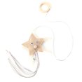 thumbnail image 1 of Cat Tassel Wand Star Cloud Cat Bell Decor Cat Teaser Wand Kitten Interactive Toy, 1 of 10