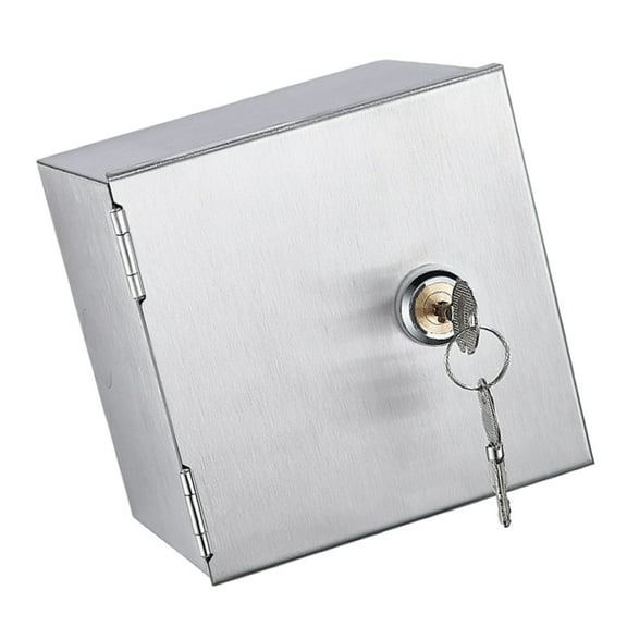 Sturdy Stainless Steel Electrical Outlet Covers Weatherproof Socket Protective Box Accessory for Indoor and Outdoor Use