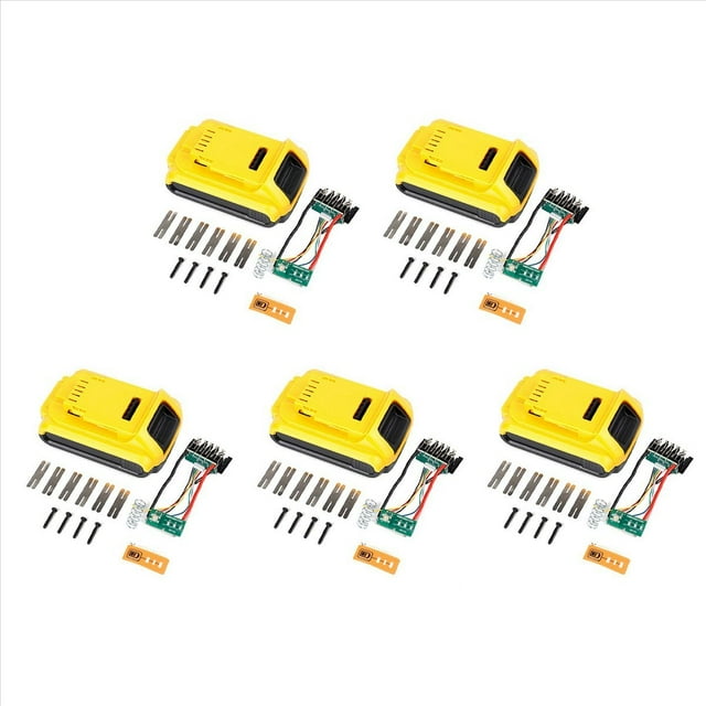 5X Caja de PláStico de BateríA+18650 Placa Protectora de BateríA de Litio para 5-Cell Battery Tool Kit de Caja de BateríA