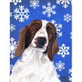 thumbnail image 1 of 11 x 15 Po. Drapeau de Jardin d'Hiver Welsh Springer Spaniel, 1 of 1
