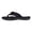 Black, variant on Men's Flip Flops with Arch Support Comfortable Thong Sandals for Men with Cushioned Footbed Wide Toe Box Non-Slip Design Perfect Summer Beach Shoes
