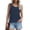 EY51_Navy, variant on Crochet Sweater Vest for Women Casual Cute Ruffle Hem Boho Knit Tank Tops Casual Vocation Scalloped Shirts Red S