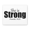 thumbnail image 6 of Scripture Walls She Is Strong Proverbs 31:25 Christian Wall Art Bible Verse Print Ready To Hang Unframed, 6 of 7