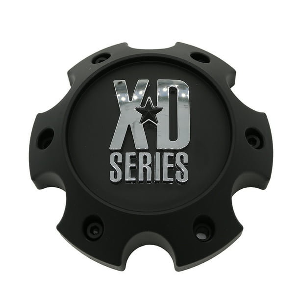 KMC XD Series Matte Black Wheel Center Hub Cap for 6x5.5 XD820 Grenade