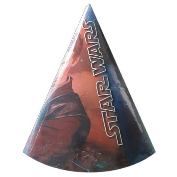 Star Wars Vintage 2002 'Episode II' Cone Hats (8ct)