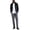 Grey - gray, variant on Kenneth Cole Mens Stretch Corduroy Flex Waistband Casual Trouser Pants, Grey, 36W x 34L
