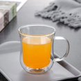 thumbnail image 4 of Double Wall Glass Coffe Cup Home Kitchen Tools Tableware Durable Drinkware Transparent Coffee Mugs, 4 of 17
