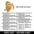 thumbnail image 2 of Cute Grim Reaper Death Halloween Wood Mini Charms Shapes DIY Craft Jewelry - No Hole - 16mm (22pcs), 2 of 7