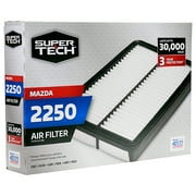 Super Tech 2250 Engine Air Filter, Replacement Filter for Mazda Vehicles