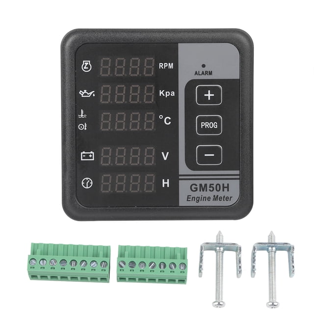 Medidor de pantalla Digital de motor GM50H accesorios de generador multifuncionales de alta precisión VoborMX herramienta