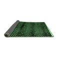 thumbnail image 2 of Ahgly Company Indoor Square Abstract Emerald Green Modern Area Rugs, 5' Square, 2 of 4