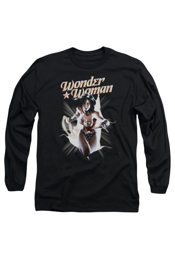 Jla - Ww Break Out - Long Sleeve Shirt - Medium