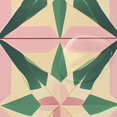 thumbnail image 4 of Yayeee Shower Curtain with Hooks 72"x72" Waterproof Fabric Bathroom Hanging Decor, Pink Symmetrical Stars, 4 of 5