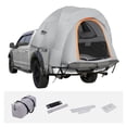 thumbnail image 3 of SUV Camping Tent, 8'-8' SUV Tent Attachment for Camping with Rain Layer and Carry Bag, PU2000mm Double Layer Truck Tent, Accommodate 6-8 Person, Rear Tent for Van Hatch Tailgate, 3 of 10