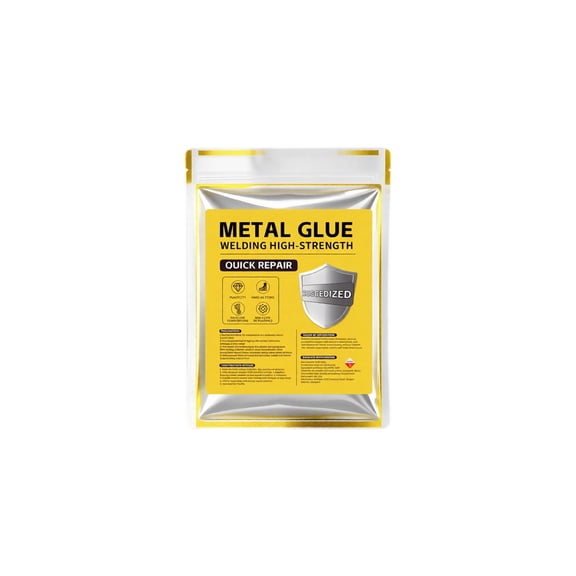 Epoxy Pipe Repair Putty 1 lb Steel-Reinforced 2-Part Adhesive for Leak Sealing Hole Filling, Plumbing Automotive DIY Metal Plastic Repair White