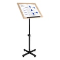 thumbnail image 5 of Lectern Podium Stand with Edge Stopper, Height Adjustable, 360° Up / Down, Presentation Stand Laptop Table for Classroom, 5 of 15