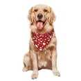 thumbnail image 5 of Cauagu Red Christmas Cheer. for Dog Bandanas 1 Pack, Pet Scarf for Boy and Girl Scarf Bib Kerchief Breed for Dog & Cat Pets Gift, 5 of 6