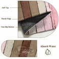 thumbnail image 2 of Pink Wood Grain Bathroom Rug Washable 2x3 Entryway Rug Non Slip Brown Vintage Mottled Country Stripes Front Door Mat Low Pile Indoor Doormat Throw Floor Carpet for Kitchen Bedroom Entrance, 2 of 8