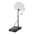 thumbnail image 6 of Hassch Adjustable Pool Basketball Hoop System 28" x 19" Poolside, White & Black, 6 of 10