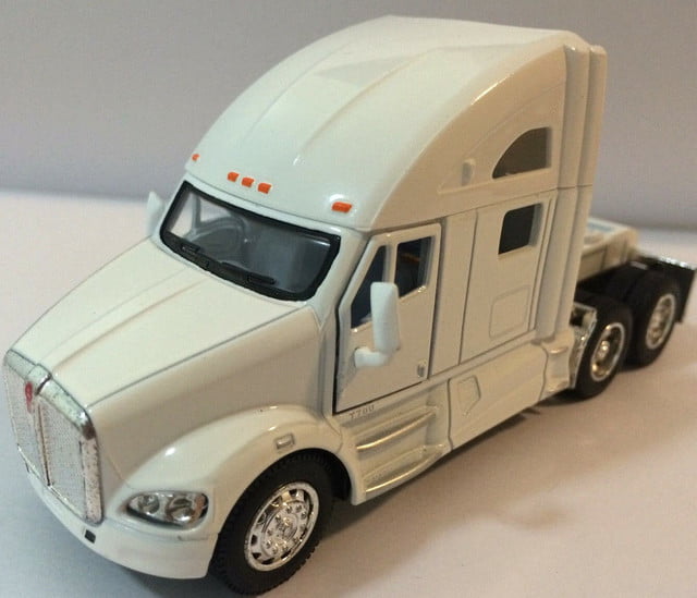 New Ray 1/43 Kenworth W900 with Patriotic Eagle Design Truck Trailer Red 15333 X 