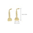 thumbnail image 2 of 2pcs Convenient Chinrest Screws Violin Chin Rest Screws Clamp Fiddle Parts, 2 of 9