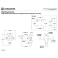 thumbnail image 2 of Kingston Brass KB36350V Pressure Balanced Tub and Shower Valve, with Stops in Oil Rubbed Bronze, 2 of 3