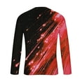 thumbnail image 4 of Blusas y camisas de manga larga y cuello redondo para hombre, camisetas casuales con estampado de moda y cuello redondo, blusas de licra de manga corta para hombre., 4 of 4