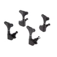 thumbnail image 2 of 2L 2R Guitar Machine Heads Tuning Clavijas Afinadores Piezas Para Bajo Negro Sunnimix Bass Tuner, 2 of 5